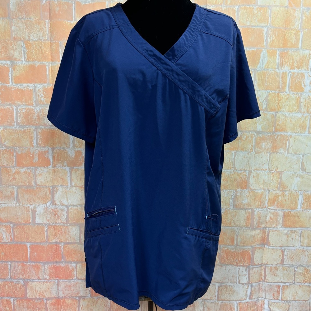 ScrubStar Mock‎ Wrap Scrub Top